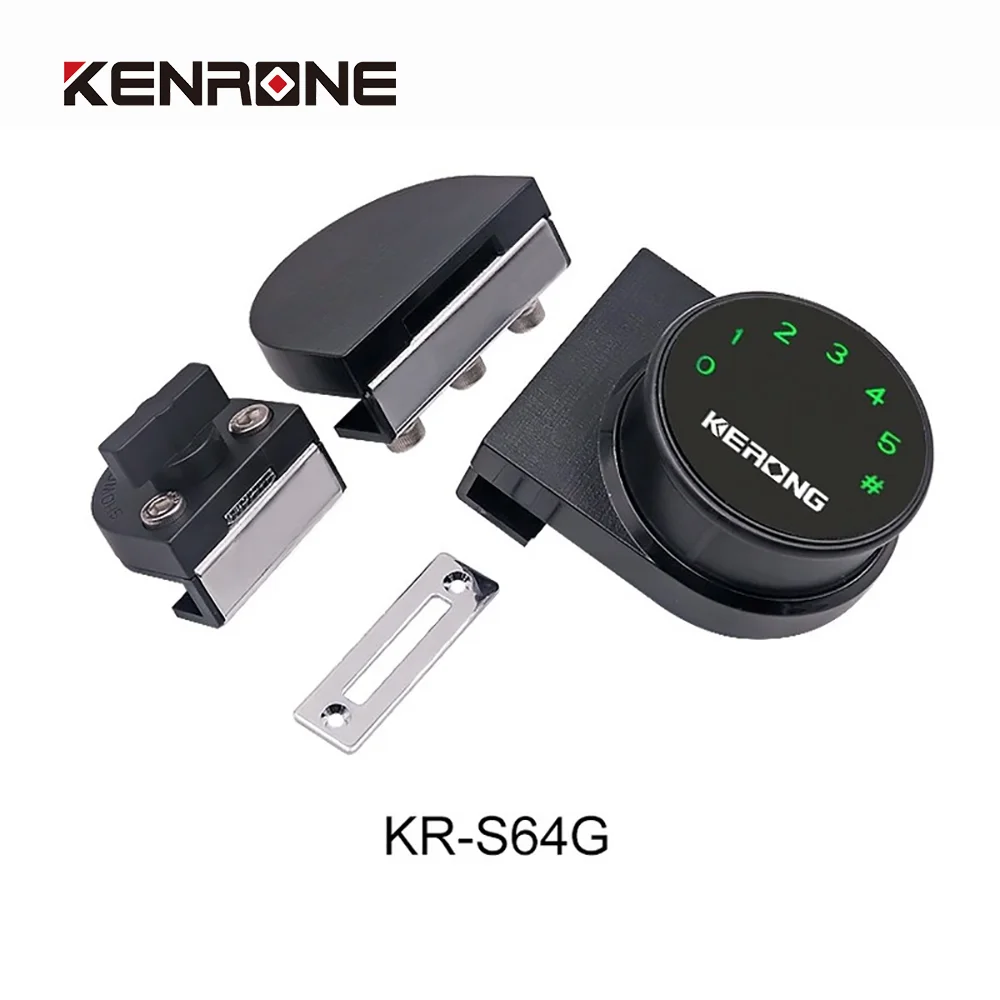 

KENRONE Touch Key Digital Code Password Glass Counter Door Jewelry Display Cabinet Lock