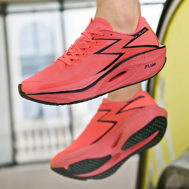 Carbon Board Running Shoes - Breathable, Lightweight, Nonskid Athletic Sneakers