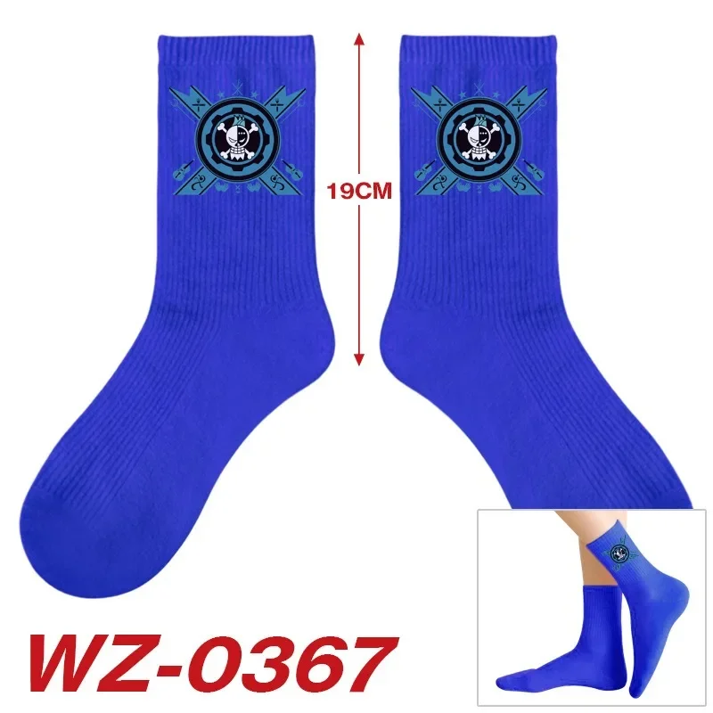 

One Piece Peripheral Printed Color Socks Medium Barrel Breathable Sweat Absorbing Deodorant Casual Socks All-match Socks