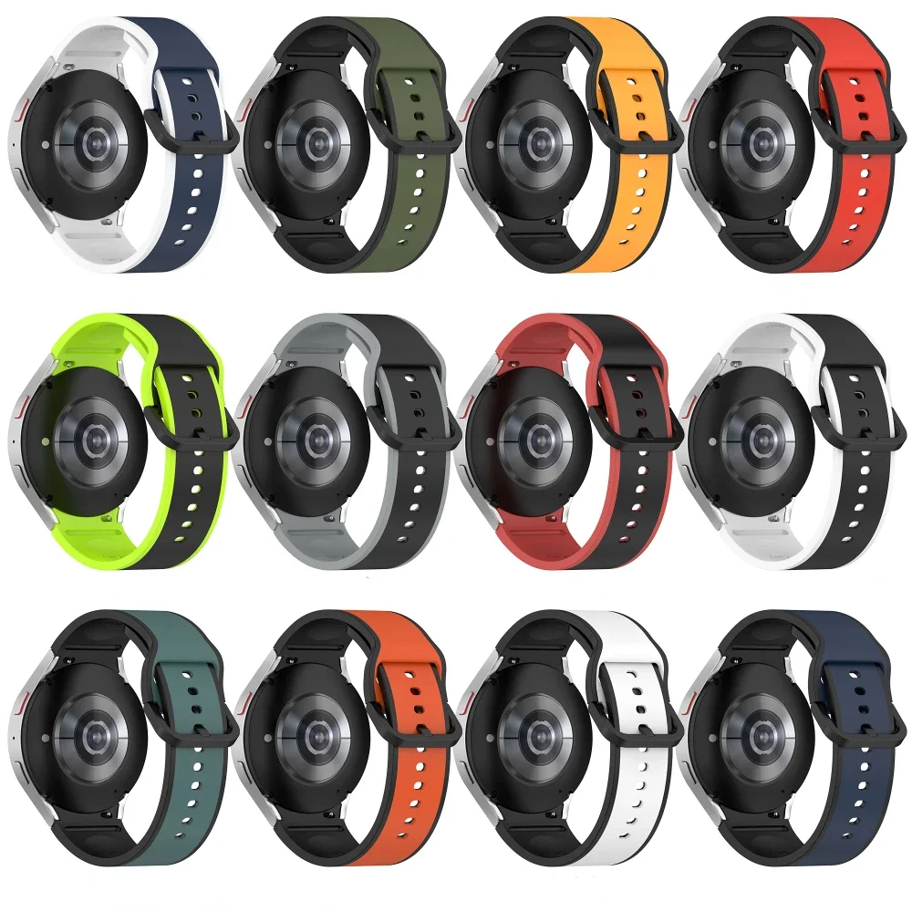 Seamless Silicone Sports Watch Band Bracelet