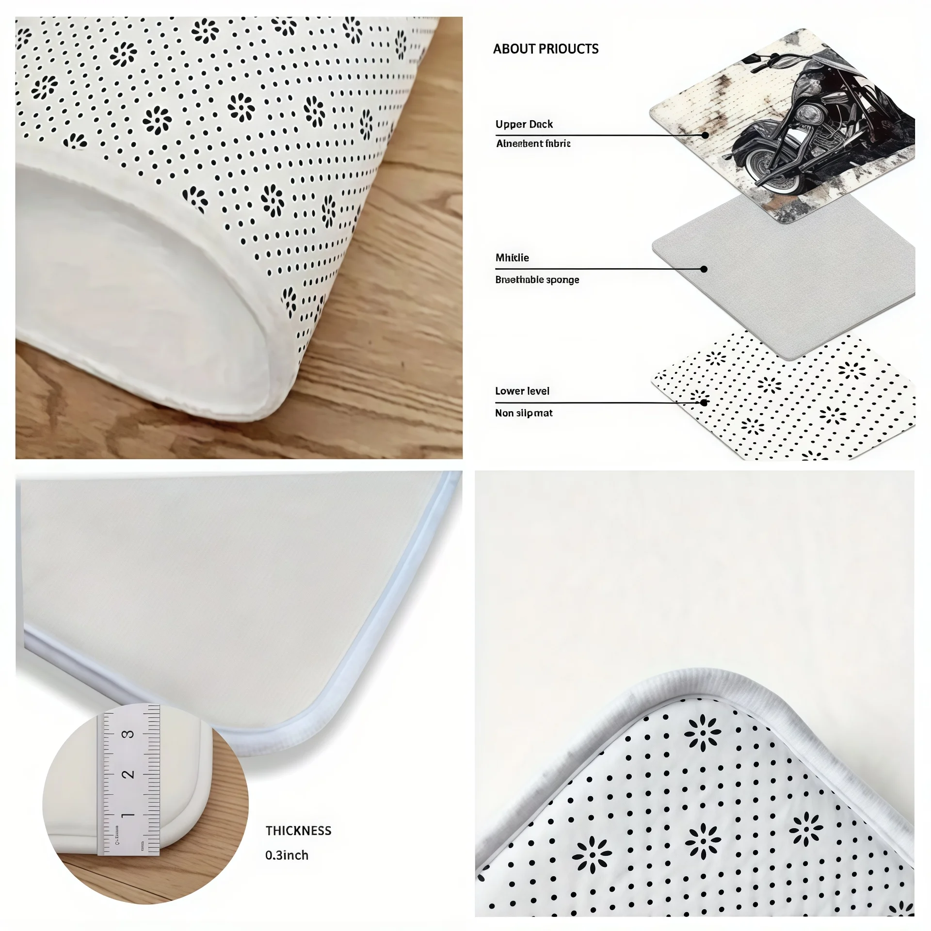 Christmas Tree Rug Set 6