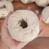 6pcs Cotton Soft Breathable Yarn Thread Set-Perfect for Hand Knitting, Crocheting, Weaving Hats, Scarves, Dolls, Bags, Sweaters 6
