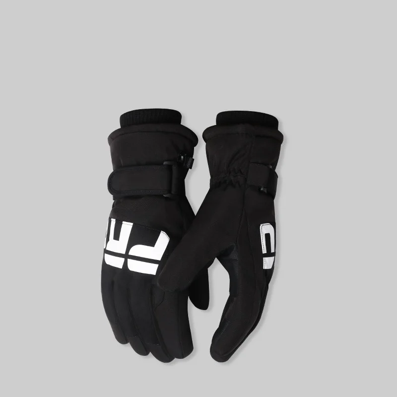 Men's AND WOMEN'S Professional Winter Warm Skiing Gloves, Warm Snow Gloves, Waterproof Motorcycle Smile 506 Touch Screen