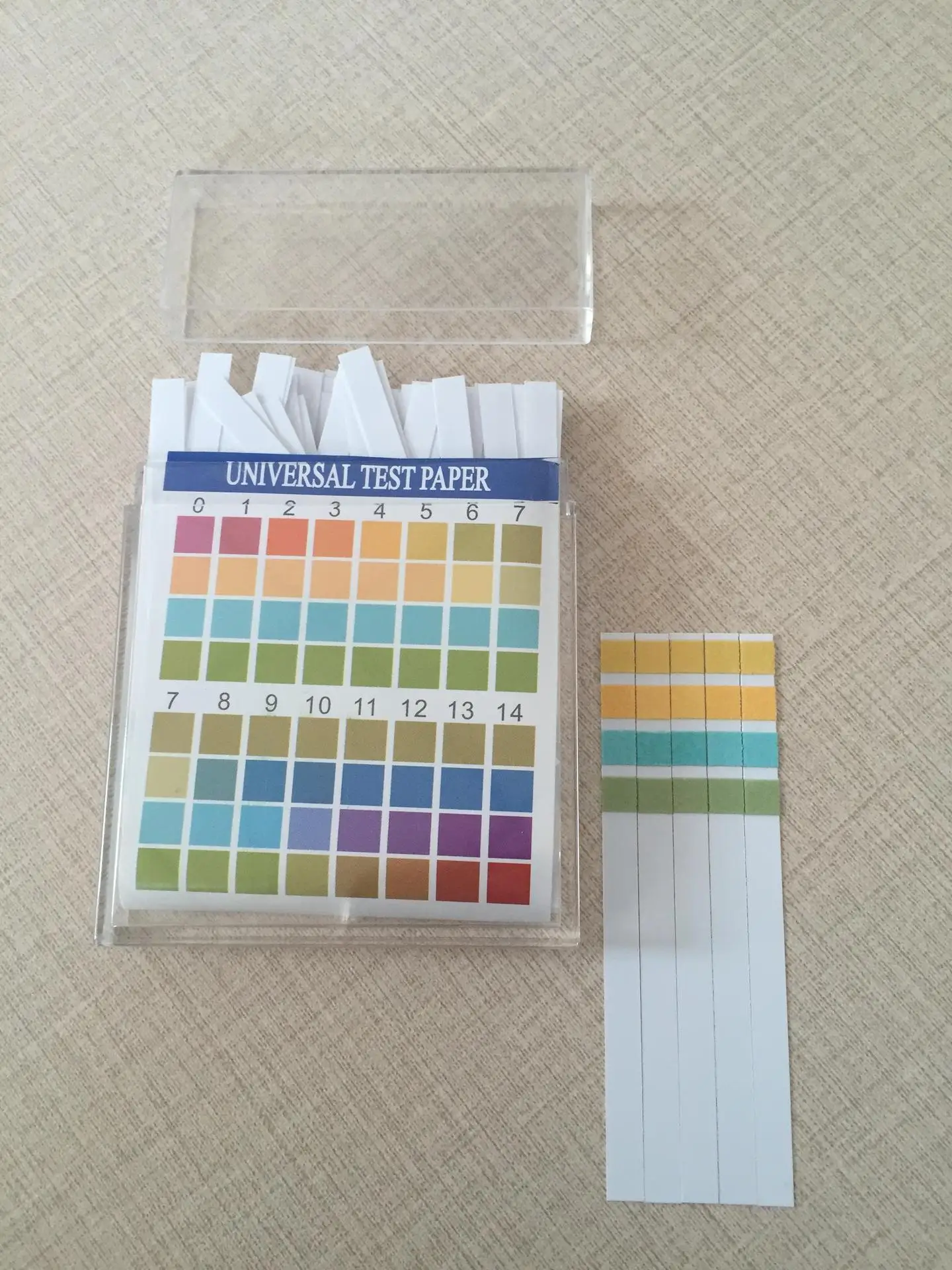 1 Box 100 Strips ph Test Strips 0-14 Scale Premium Litmus Tester Paper Ideal for Test pH Level for Tap Water Swimming Pool force measuring instruments