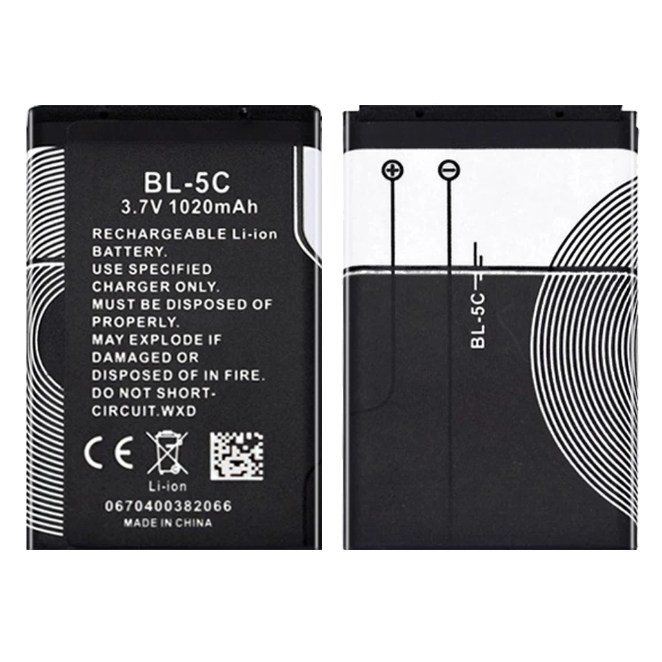 Batteria 1000Mah Bl-5Cv Bl-5C Per Vertu Ascent 2010 / Signature S Design/Per Vertu X