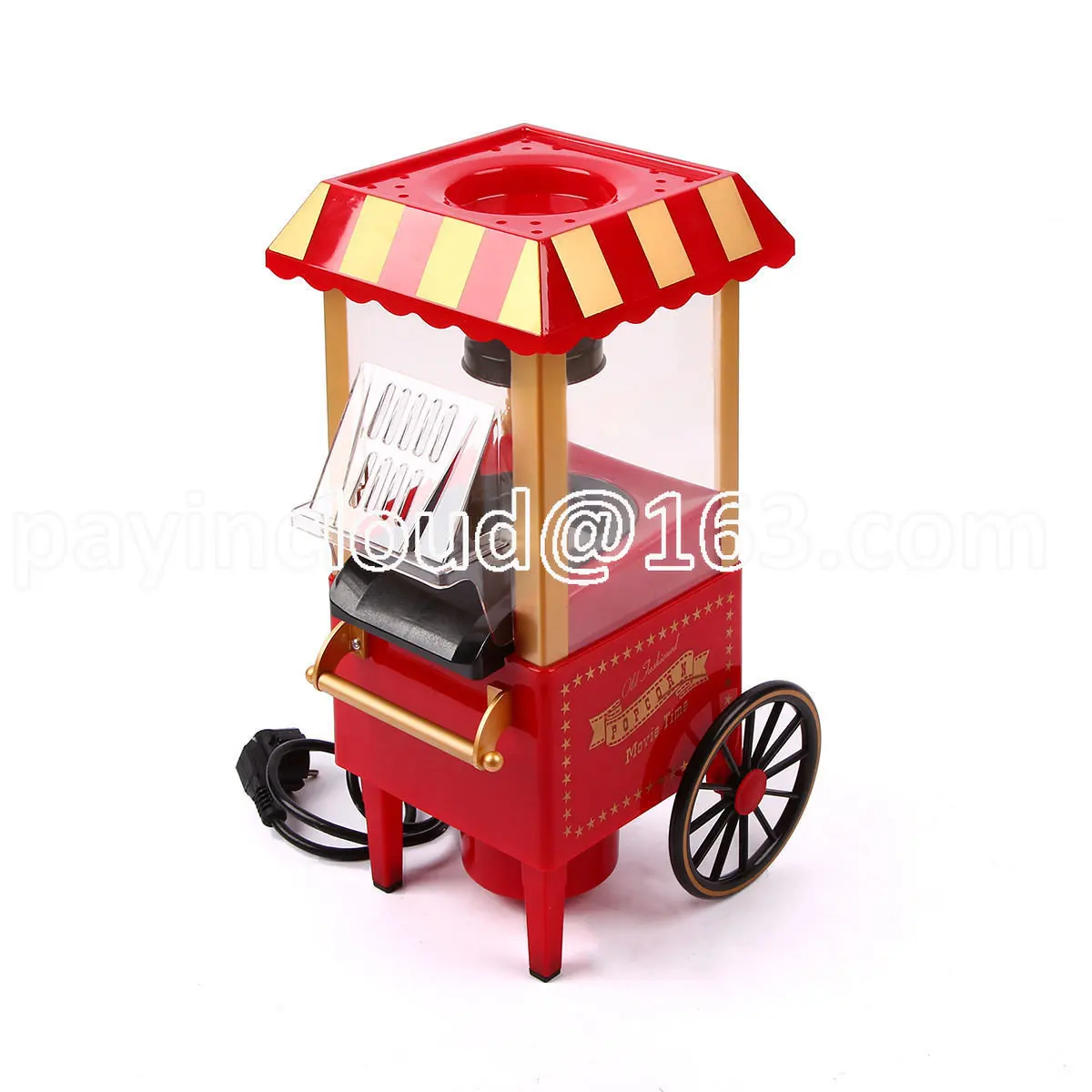 

Electric Popcorn Machine Automatic Mini Corn Flower Children's Bulking Machine Old Caramel Popcorn Machine Household