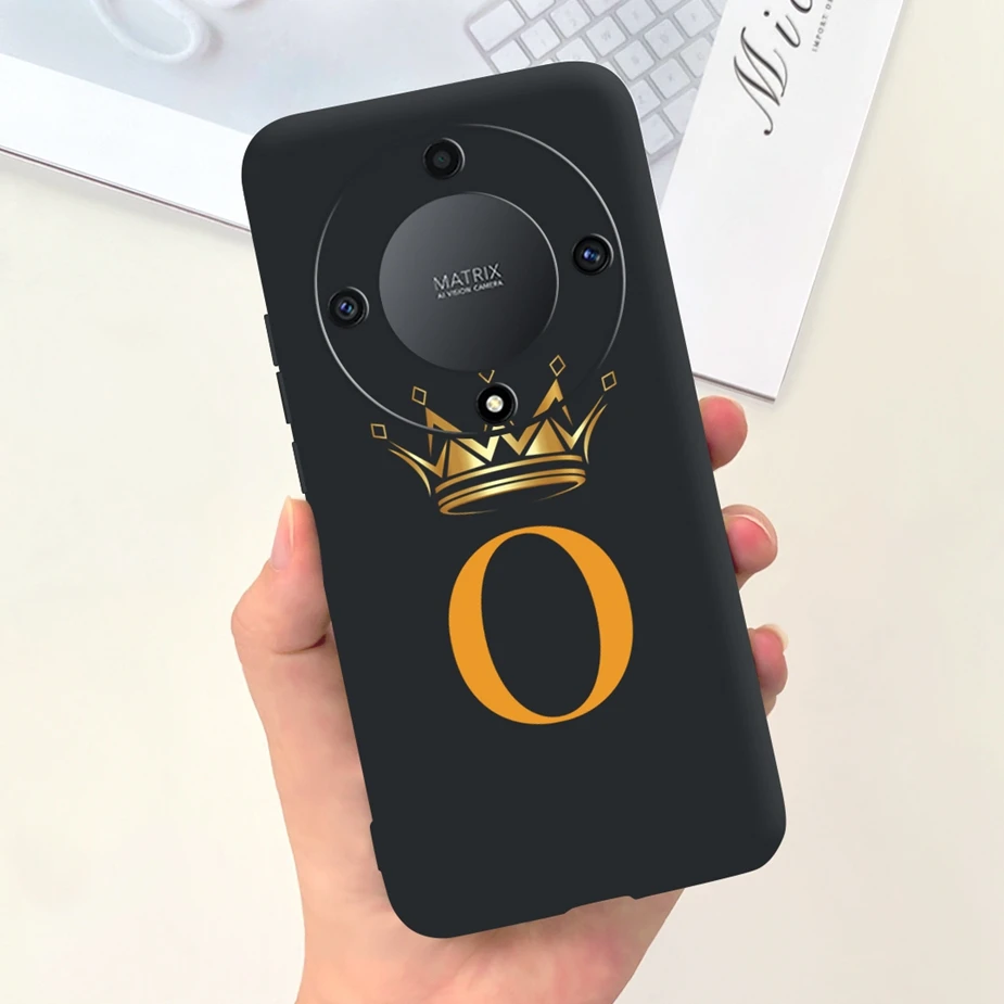 Cute Crown Letters Shockproof Soft Silicone Phone Case Cover