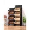Solid wood kitchen vegetable rack fruit and vegetable snack storage rack vegetable basket rack floor multi-layer storage frame 1