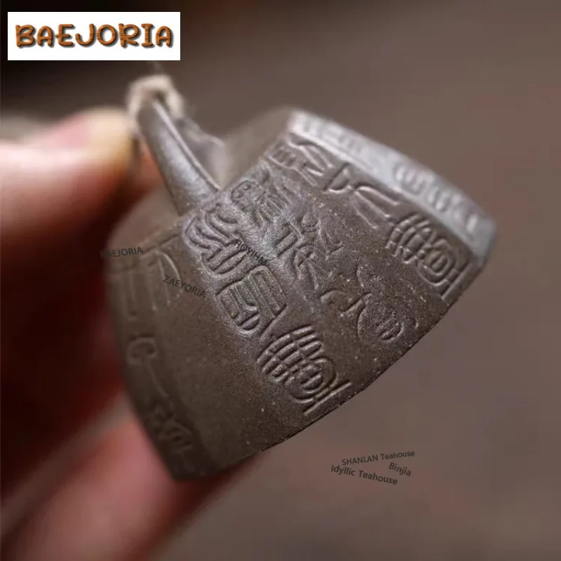 이싱 퍼플 클레이 티 펫 빈티지 티 게임 티 피규어 장난감 티 스테츄 장식품 높이 조절 가능 티 세트 용품