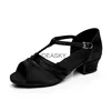 New Ladies Girl's Sandals Low Heel Satin/Leatherette Buckle Latin/Ballroom/Salsa Dance Shoes For Women Wholesale 3cm/4cm Heel 6