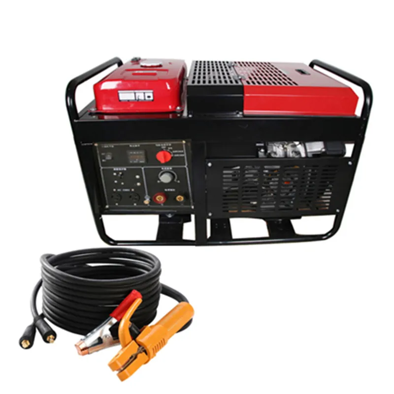 

China Engine driven power 180A 230A MMA DC Welder Portable Generator l Welding Machine 300 Amp