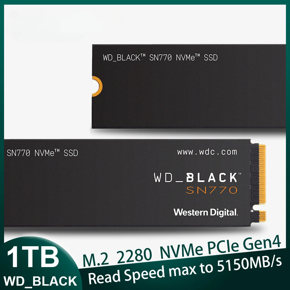 WD Black SN770 1TB NVMe M.2 SSD