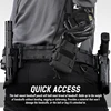 Handcuffs Holster Molle Shackles Case Universal Handcuffs Pouch EDC Tools Holder Waist Bag Outddor Hunting Belt Accessories 6