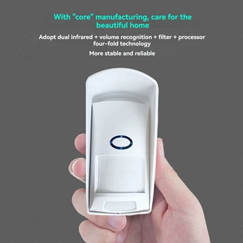 433Mhz Wireless PIR Alarm Motion Sensor Animal Immune Infrared Detector Waterproof Outdoor Infrared Detector 1