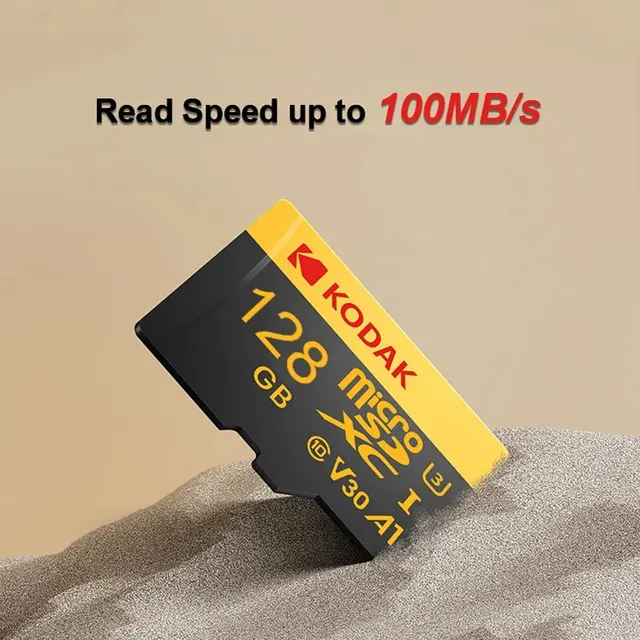 KODAK Mobile Memory Card 256GB Recorder Storage High Speed 128GB monitoring SD Card 64GB 32GB TF Gaming Microsd Class10 U3 V30 3 KODAK Mobile Memory Card 256GB Recorder Storage High Speed 128GB monitoring SD Card 64GB 32GB TF Gaming Microsd Class10 U3 V30 3