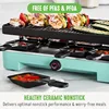 Indoor Tabletop Grill, Healthy Ceramic Nonstick, 2-in-1 Grill and Griddle,  Adjustable Temperature Control, PFAS-Free 1