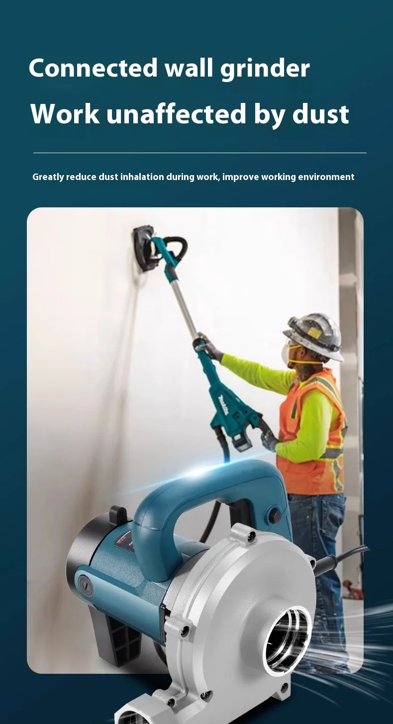 4980W Industrial Grade Vacuum Cleaner Dust Collector Dust Blower For Electric C