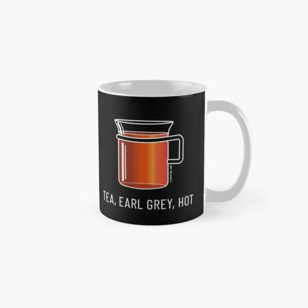 

Tea Earl Grey Hot Captain Picard St Mug Image Design Gifts Handle Round Drinkware Coffee Photo Printed Simple Picture Tea Cup