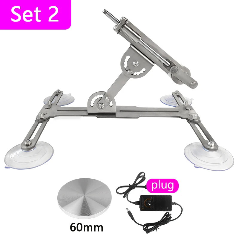 Telescopic Sex Machine with Stand with 60mm Plate 39mm Stroke 100V-240V Masturbation Sexual Toys DC Telescopic Linear Actuator