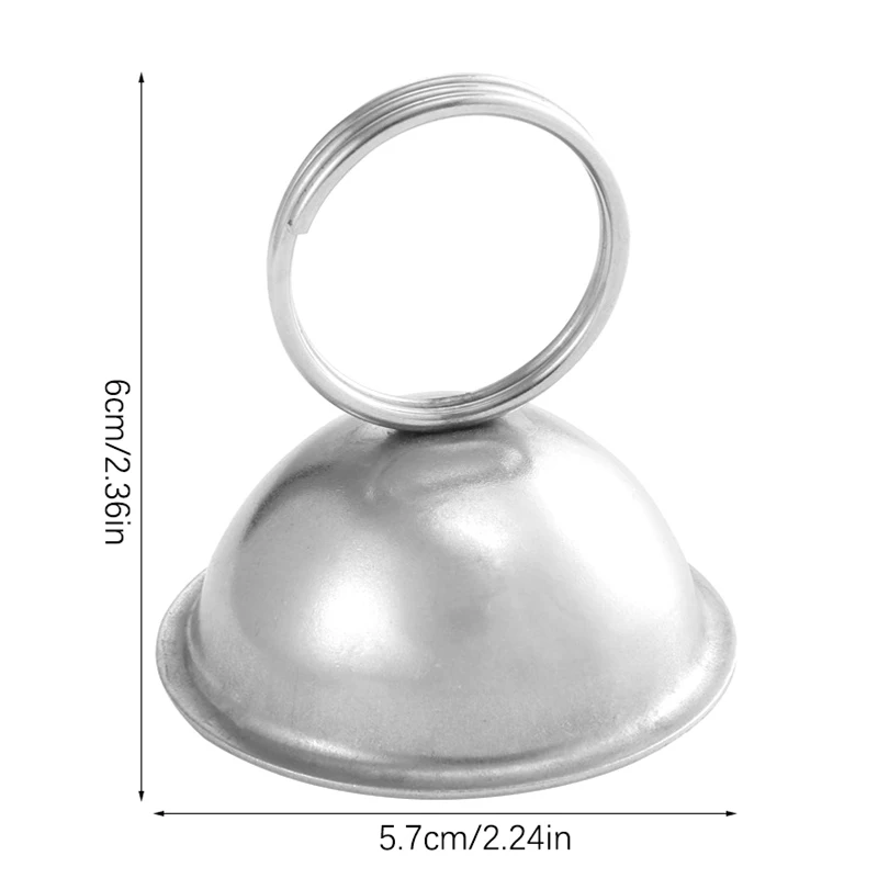Ins Creative Stainless Steel Card Holder Silver Minimalism Memo Clips Metal Message Photo Place Stands Home Office Accessories