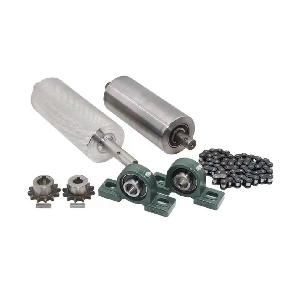 Drivingdrivenrollerconveyorheadandtailwheelpowerrolleridler