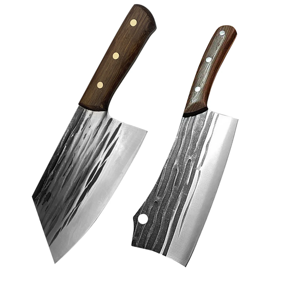Stainless Steel kitchen knives Chef Knife Hand-forged Butcher Knife Meat Vegetables Slicing Cleaver High Hardness Utility knife 