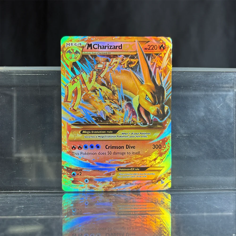 Authentic Holo Rare Charizard Proxy Card - Premium TCG Collectible