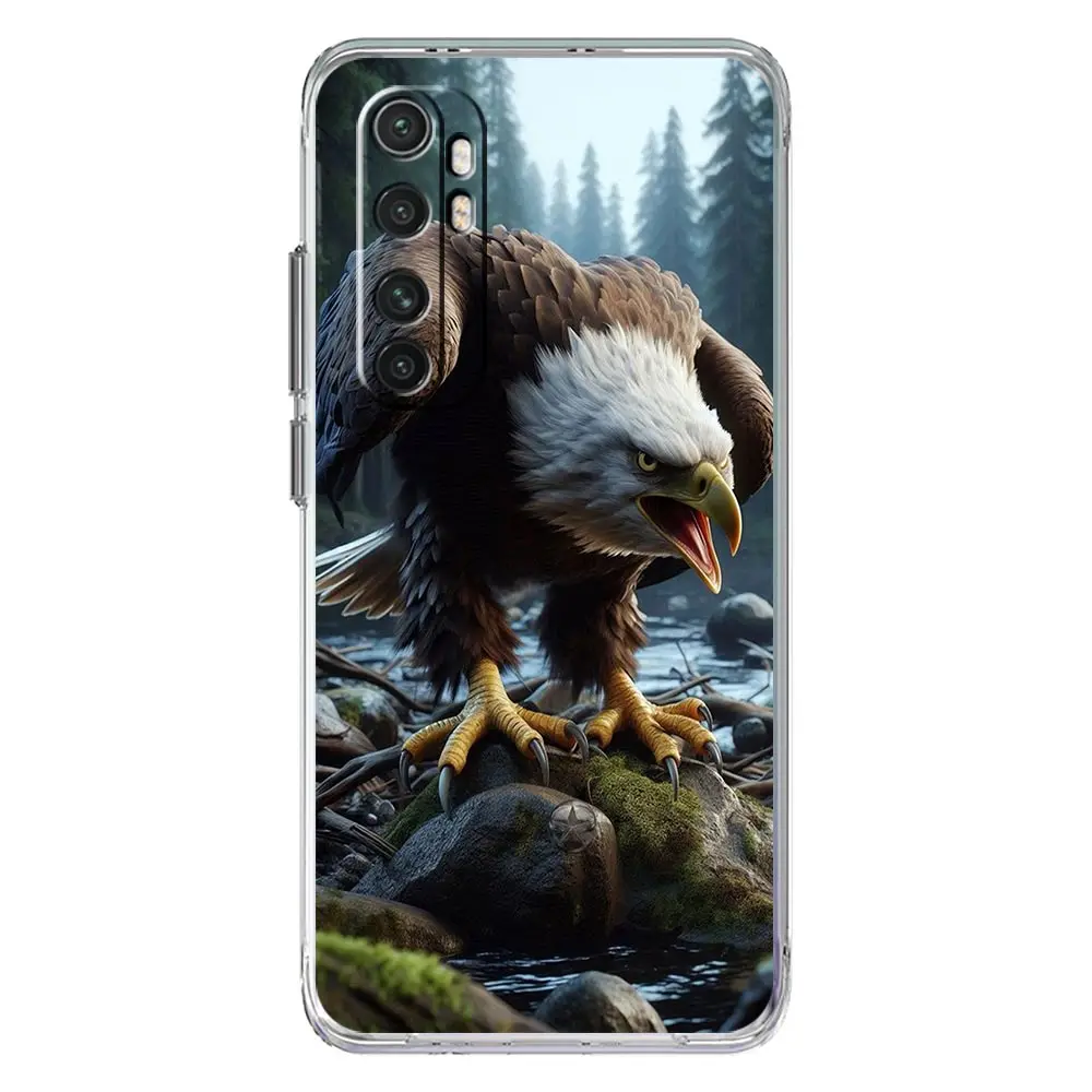 Eagle Design Clear TPU Phone Case