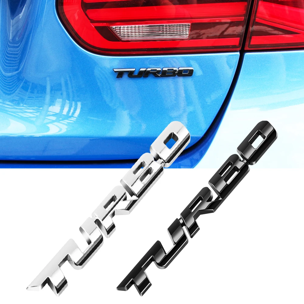 TURBO Metal Car Sticker Badge Decal Accessories for Kia Sportage Rio 4 5 Ceed Jd K5 Cerato |