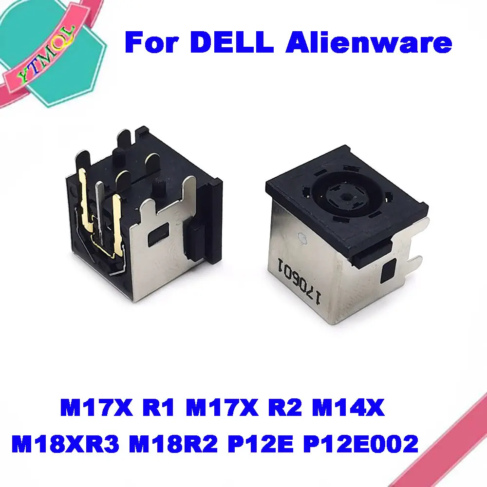 10-100 Pz Portatil Dc Power Jack Cabo Conector Para Per Dell Alienware M17X R1 M17X R2 M14X M18Xr3 M18R2 P12E P12E002
