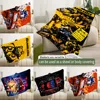 T-TransformersS Bumblebee Printed Blanket Picnic Blankets Warm Blanket Soft and Comfortable Blanket Home Travel Birthday Gift 1