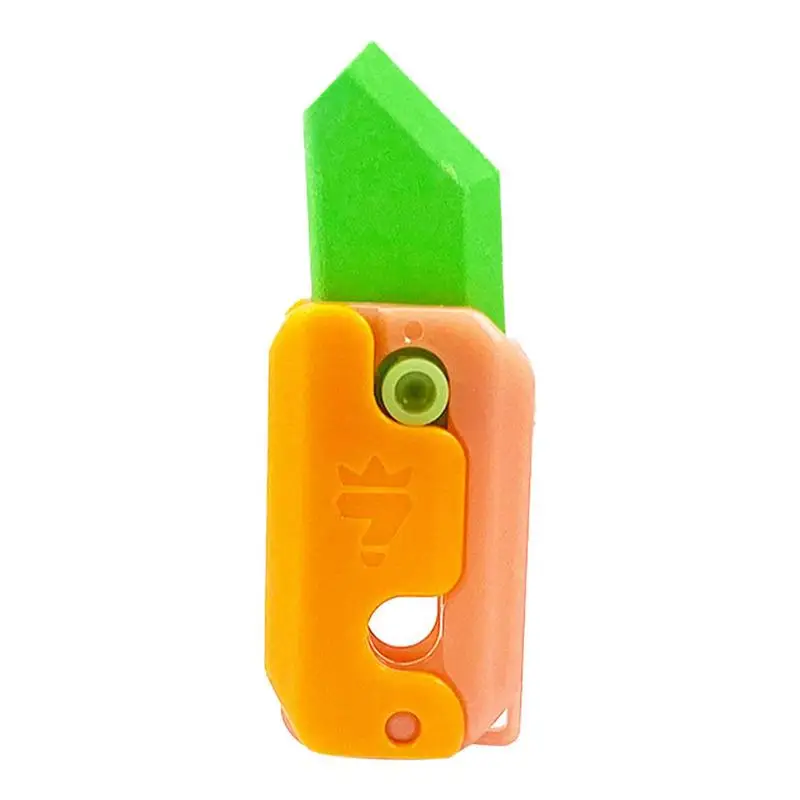 Eraser For 3D Gravity Knives Carrot Knives Stationery New Eraser For Carrot Gravity Push Card Small Toy Fidget Toys