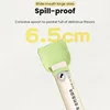 1/3PCS Cat Strip Feeder Spoon Long Handle Lickable Wet Food Feeder for Cats Pet Meat Mud Food Squeeze Dispense Spoon Pet Supplie 5
