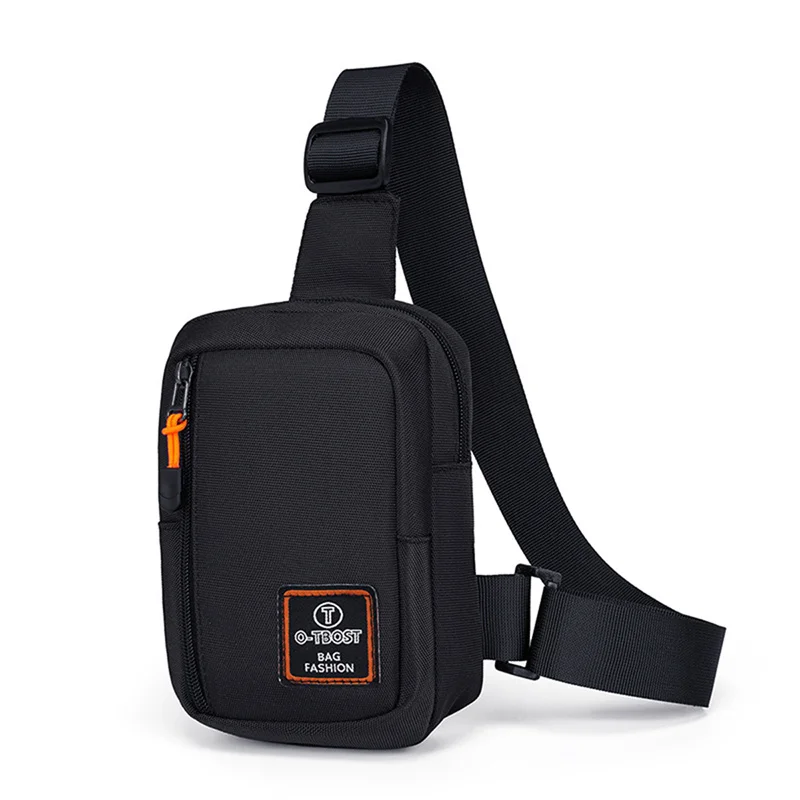 Men Sports Chest Bags Shoulder Body Bag Oxford Fashion Man Side