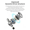 BGVP DX7 HIFI In-Ear Earphones New 14.2mm Carbon Composite Dynamic Diaphragm Flat Head Earbuds MMCX 3.5mm/4.4mm Plug Replaceable 3