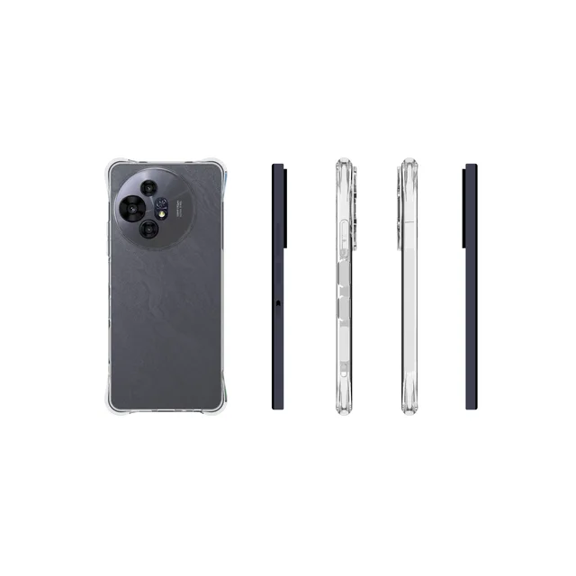 For TCL 50 Nxtpaper 5G mobile phone protective case transparent TCL 50Pro Nxtpaper 5G all-inclusive anti-drop soft case 2