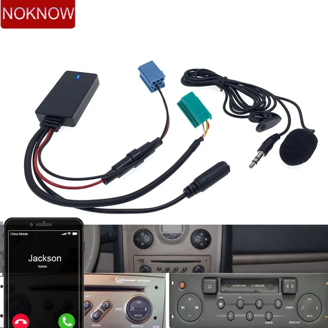 Câble AUX MP3 Bluetooth Clio 3 Clio 2 Megane 2 Laguna Scenic 2