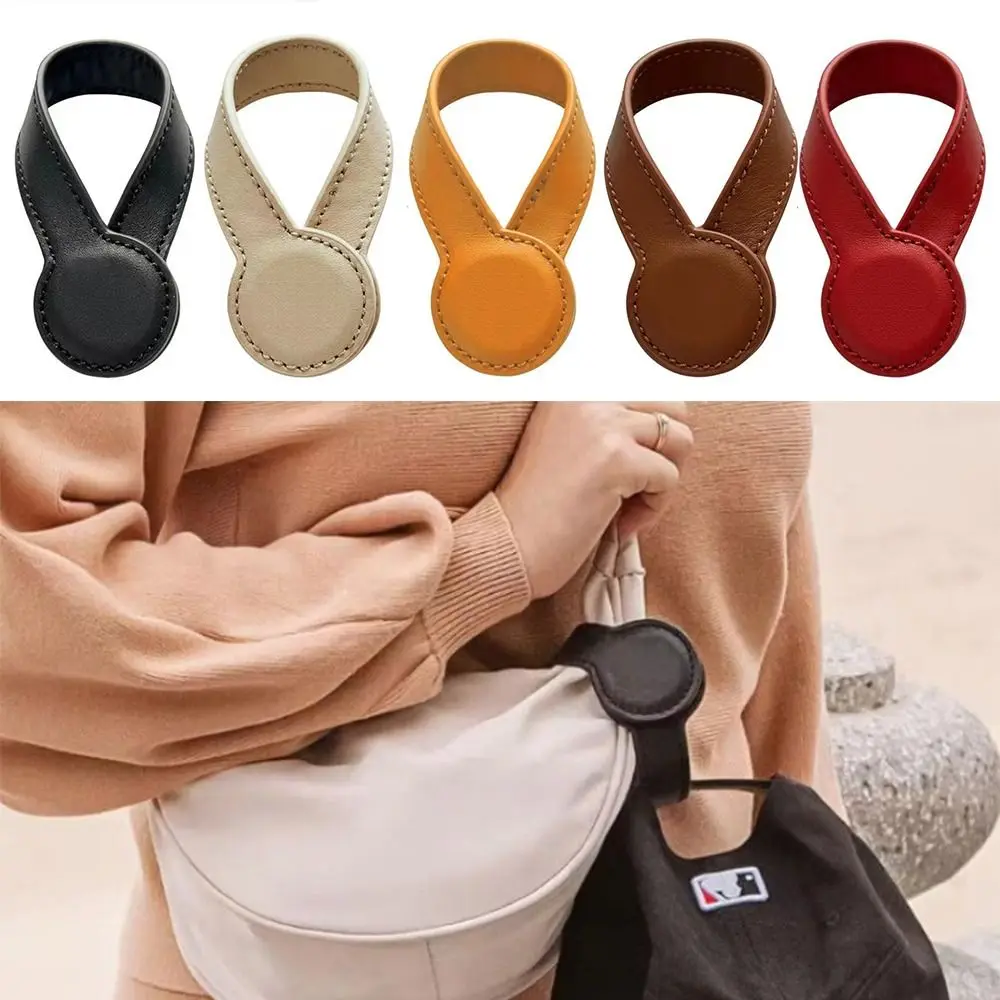 PU Leather Hat Clip Portable Solid Color Keeper