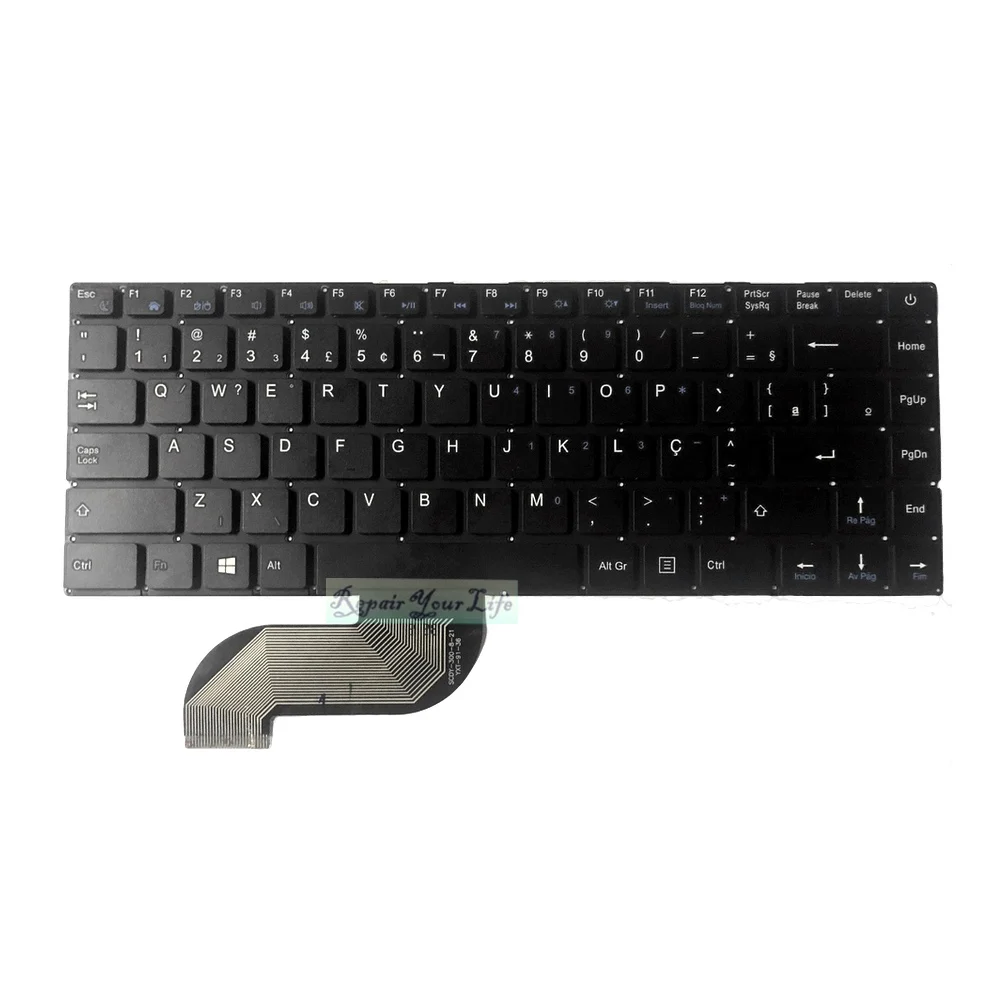 Us Pt-Br Latin Ru Rus/Tastiera Per Laptop Russa Per Smartbook 141 C5 141 C05 Psb141C05 Notebook Muslimbrasile Tastiere Nuovo