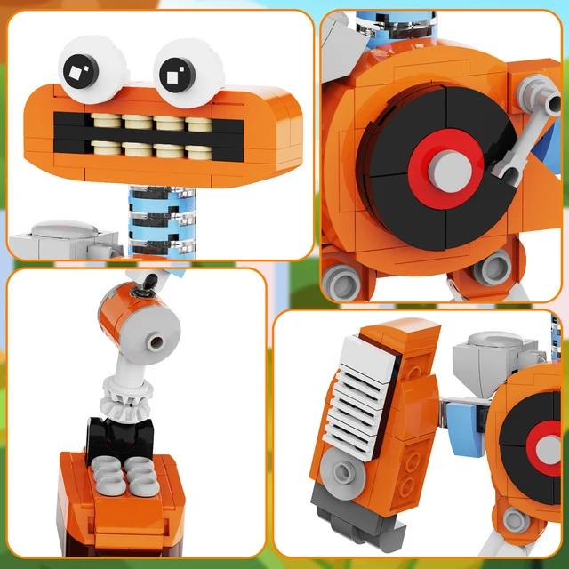  Large Wubbox Monsters Chorus Singing Building Block