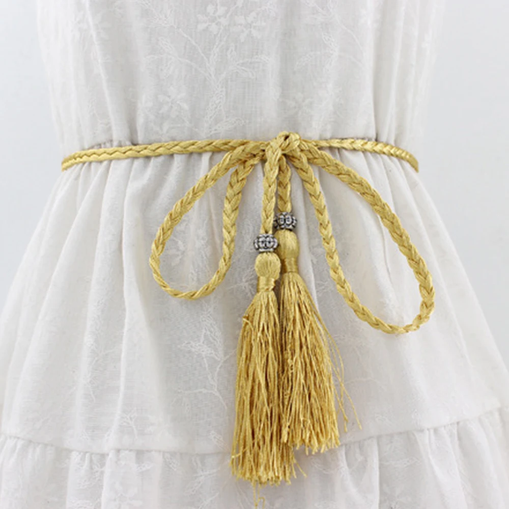 

Женский Плетеный ремень в богемном стиле