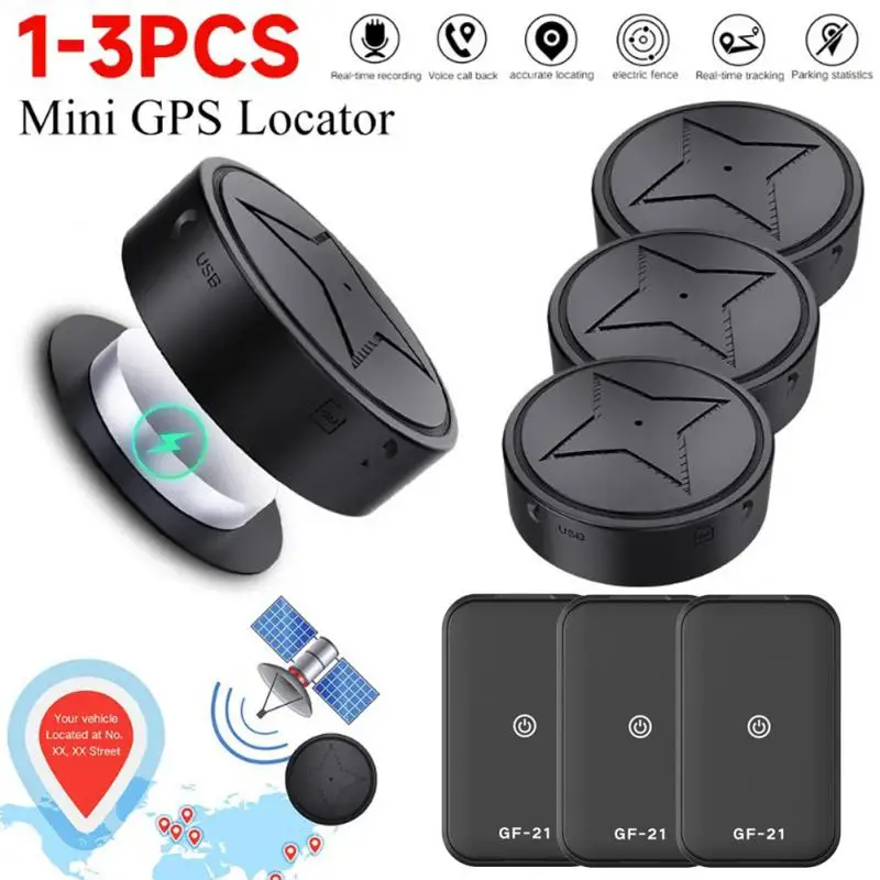 

Mini GPS Tracker Strong Magnetic Mount Car Motorcycle Truck Trackers Vehicle Realtime Tracking Locator Anti-lost GPS Positioner