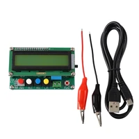 Lc100-A Digital Lcd High Precision Inductance Capacitance L/C Meter Capacitor Tester Frequency 1Pf-100Mf 1Uh-100H Lc100-A + Test 1
