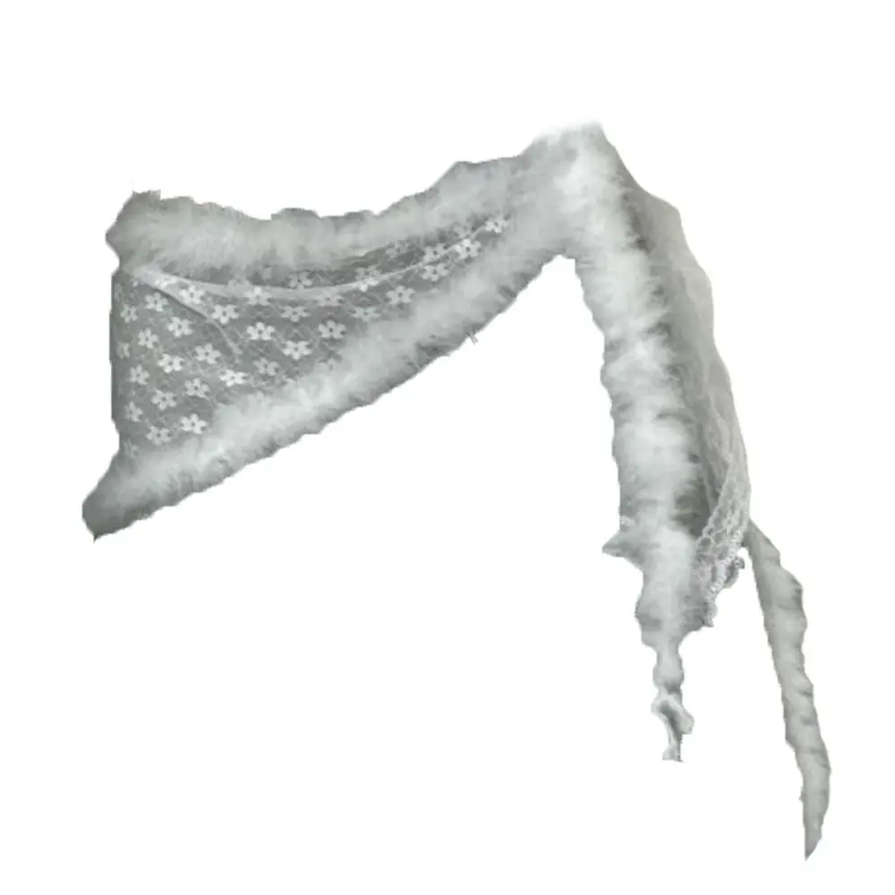 Soft Plush Punk Fur Belt for Street Dance Accessory