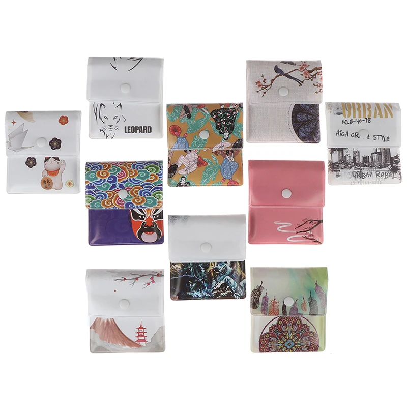 Hot New Portable Pocket Ashtray Reusable Eco Smoking Cigarette Tobacco Bag PVC Foil Odorless Pouch Travel 6