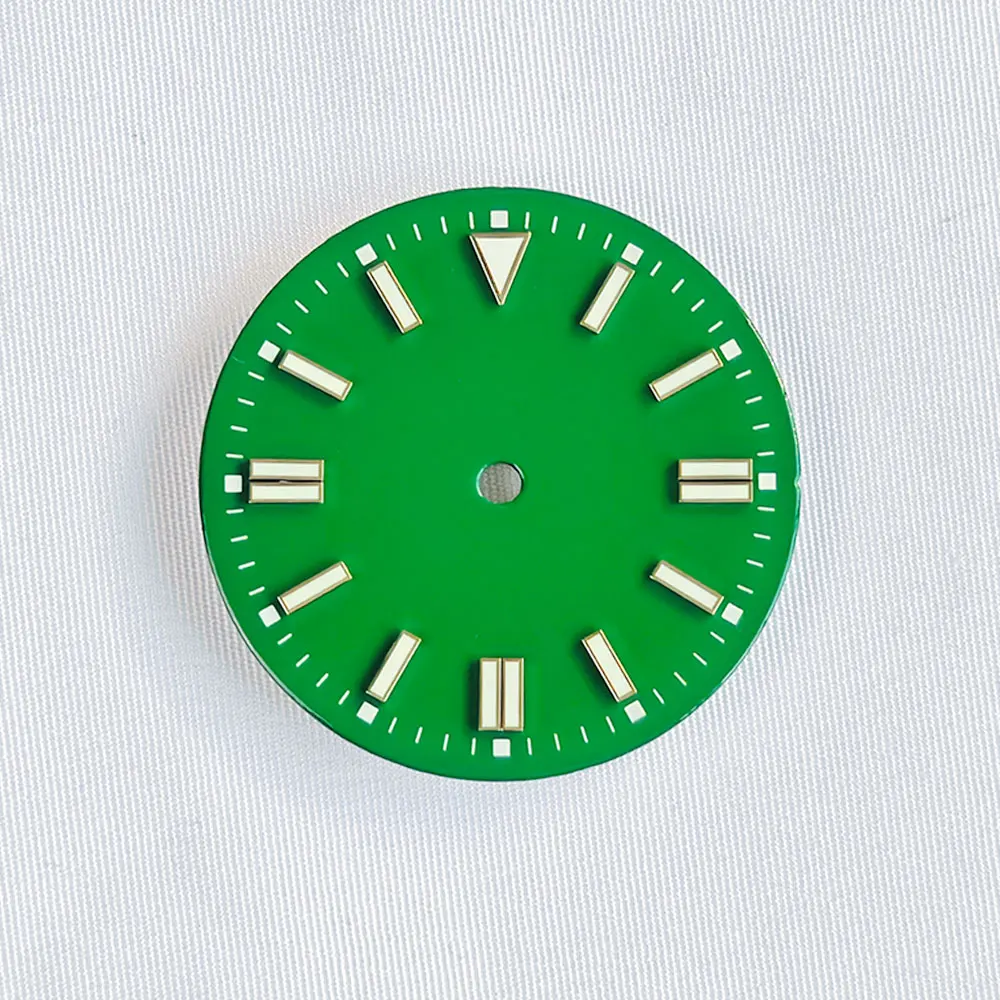 Multicolor Luminous Watch Dial - 28.5mm No Logo Design