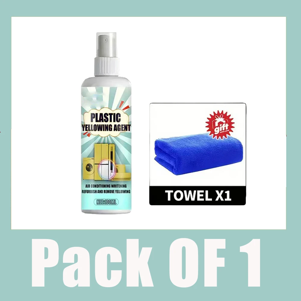Enhanced Plastic Yellowing Remover and Anti-Oxidation Cleaner
