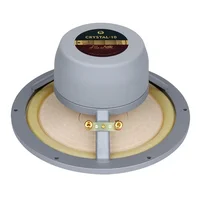LII AUDIO 2023 New Crystal-10 Full Range Speaker Voice Coil 30mm Power 50W/Impedance 8ohm Wood Pulp Paper Pot Linen (1 PCS) 1