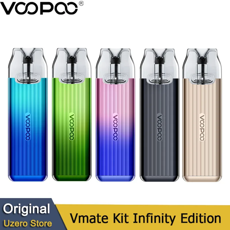 Tanie Oryginalny zestaw VOOPOO Vmate Infinity Edition 900mAh bateria 17W Vape pasuje Vmate