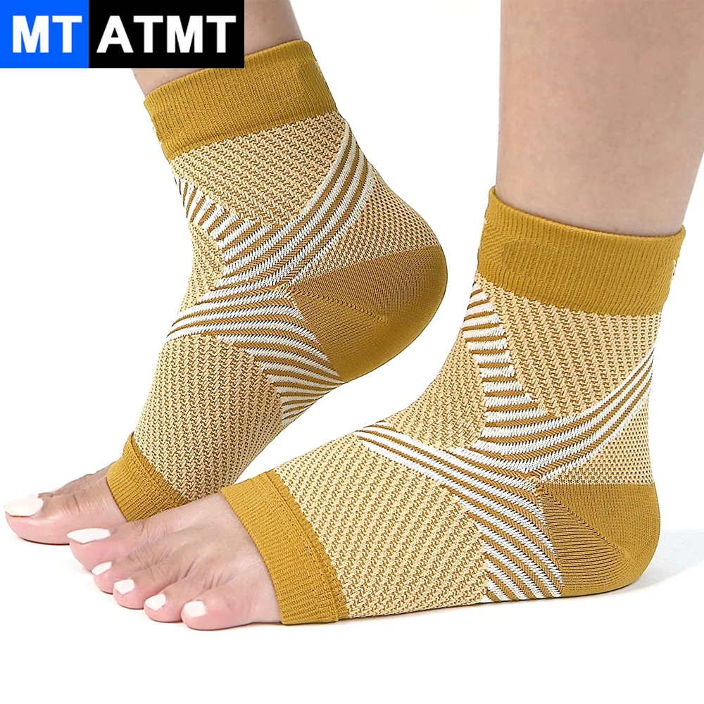Plantar Fasciitis Compression Ankle Brace Socks Sleeves ankle support compression socks ankle support brace 1Pair provides Foot & Arch Support Heel Pain Achilles Tendonitis Relief